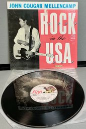 Vintage John Cougar Mellencamp - Rock In The USA - LP Single