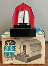 Vintage Action Electric Horse Bank