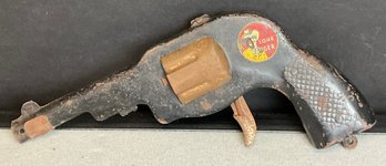 1938 Lone Ranger Metal Clicker Toy Gun