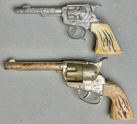 2 Vintage Toy Cap Guns
