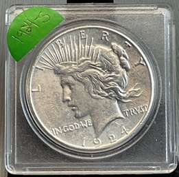 1924-S Peace Dollar