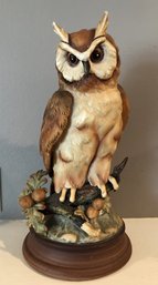 Napco Ceramic Owl Figurine