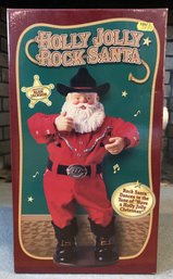 Holly Jolly Rock Santa - New