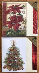 2pc Christmas Card 40 Packs - New