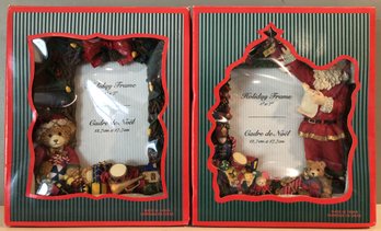 2pc Holiday Frames - New