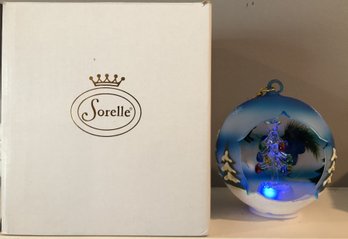 Sorelle Winter Sky Tree Globe - Blown Glass