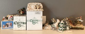 6pc Silvestri Charming Tails Figurines