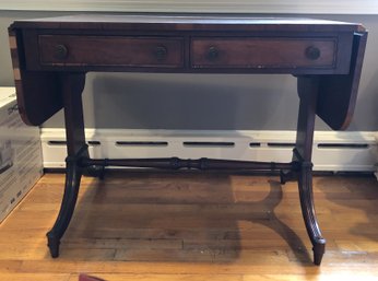 Heritage Mahogany Drop Leaf Side Table