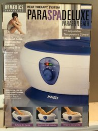 Homedics Para Spa Deluxe Paraffin Bath - New
