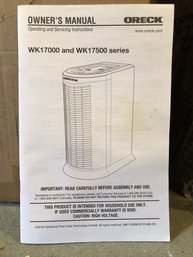Oreck Air Purifier - New