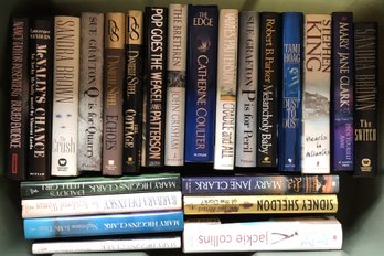 #2 Tote Books - Higgins Clark - Steel - King