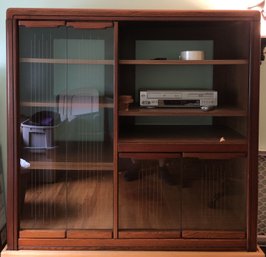 Oak Entertainment Center