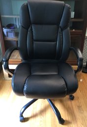 Leather Adjustable Swivel Office Chair