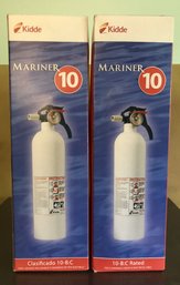 2 Kidde Mariner 10 Extinguishers - Unused
