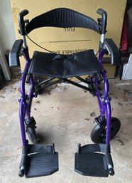 Elenker All-terrain Rolling Walker/ Seat - Foldable