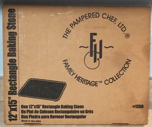 Pampered Chef Baking Stone - New