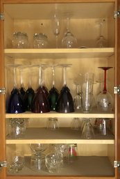 Contents Of Cabinet - Wine Glasses