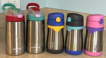 5pc Stainless Travel Mugs - Thermos/ Contigo