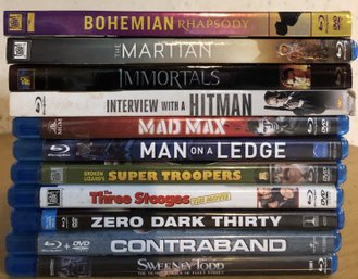 #4 - 11pc Blu-ray Movies - Bohemian Rhapsody