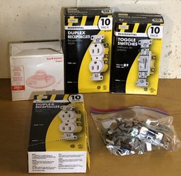Receptacles/ Light Switch Lot