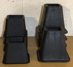 2 Sets Plastic Bed Risers
