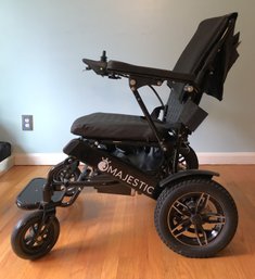 Majestic IQ-8000 Plus Auto Reclining - Folding Electric Wheelchair