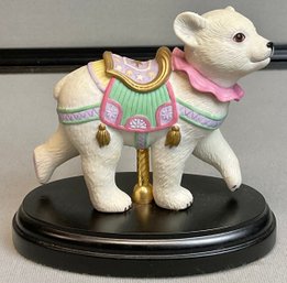 1995 Lenox Carousel Babies - Polar Bear