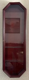 #1 - Wall Mounted Curio Cabinet