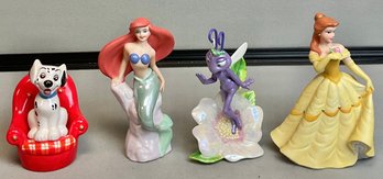 4 Vintage Disney Ceramic Figures