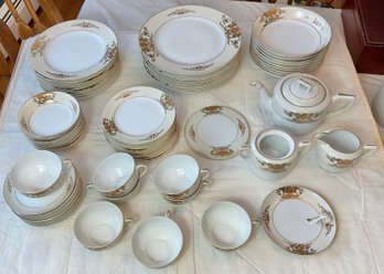 Vintage Noritake Gold Moriage China