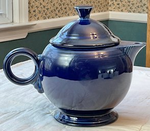 Cobalt Blue Fiesta Ware Teapot