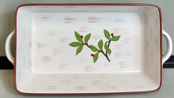 Dick Idol Art Land Woodberry Ceramic Baking Dish