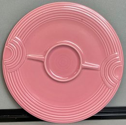Fiesta Ware Serving Platter - Rose