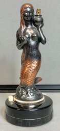 Vintage Rony Mermaid Electric Table Gas Lighter