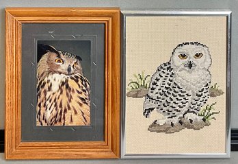 2pc Owl Art