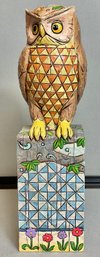 Jim Shore Owl Sculpture