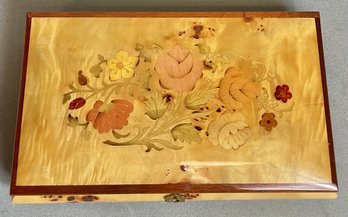 #3 - Italy Inlaid Music Jewelry Box