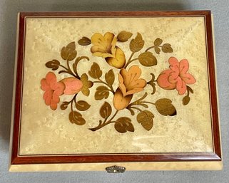 #5 - Italy Inlaid Music Jewelry Box