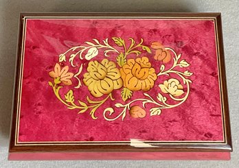 #9 - Reuge Romance Italy Inlaid Music Jewelry Box