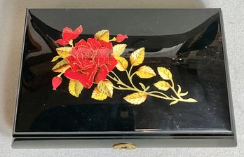 #10 - Italy Inlaid Music Jewelry Box