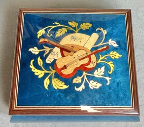 #11 - Italy Inlaid Music Jewelry Box