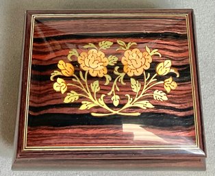 #12 - Italy Inlaid Music Jewelry Box