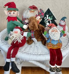 7pc Christmas Decoration Lot