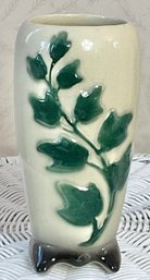 Mid Century Royal Copley Ivy Footed Vase
