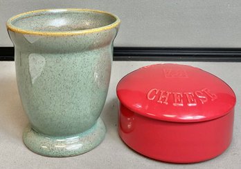 Brie Cheese Baker & Ceramic Planter