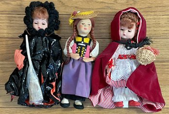 3 Vintage Dolls