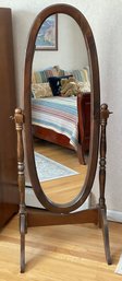 Pine Cheval Floor Mirror