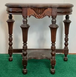 Antique Walnut Accent Parlor Table