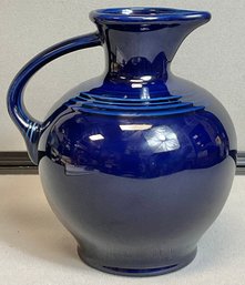 Fiesta Ware Carafe Pitcher - Cobalt Blue