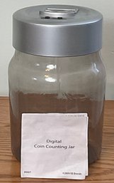 Plastic Digital Coin Jar